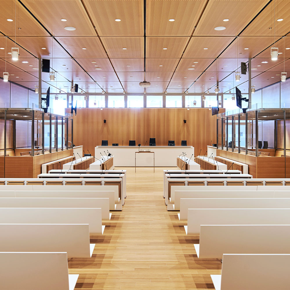 Palais de justice de Paris - Salle d'audience